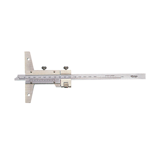 버니어깊이게이지(미세조정) 미쓰도요 527-101 (150*0.02) 1/EA C4020659