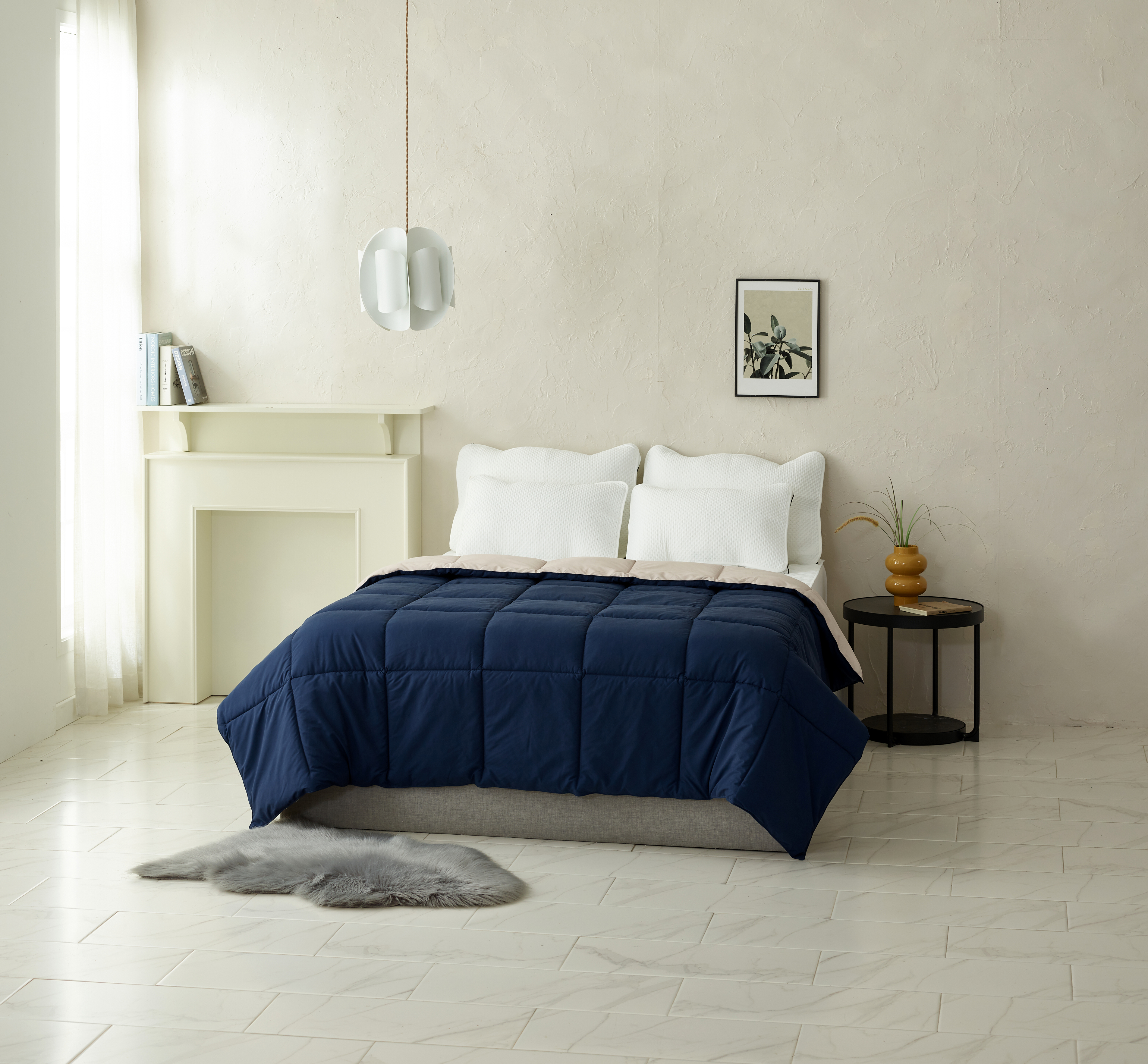 [샬리프] 청하 양모이불 퀸