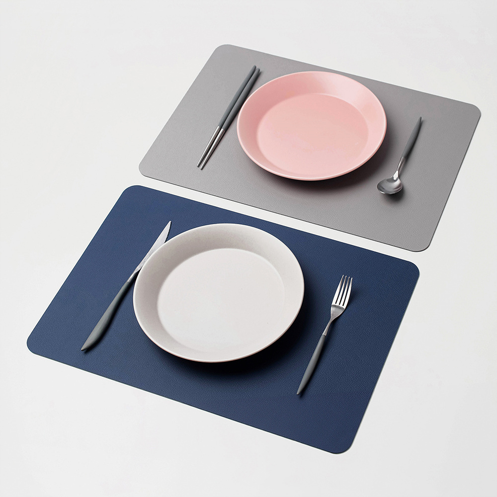 사각 식탁 테이블 매트 방수 양면 패드