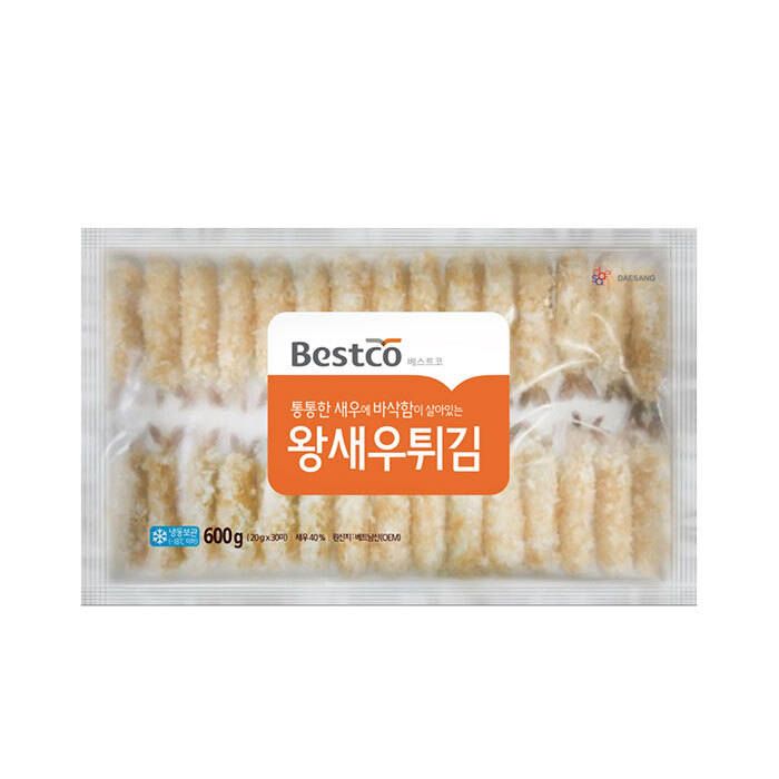 베스트코 왕새우튀김 600g(30미)