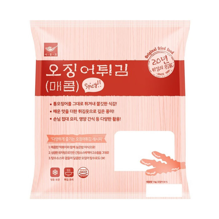 사옹원 매콤오징어튀김 1kg