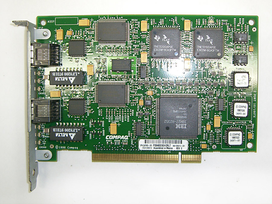 [[중고] HP Compaq 242560-001 AS 006312-001 Netelligent Dual Port 10-100TX ...