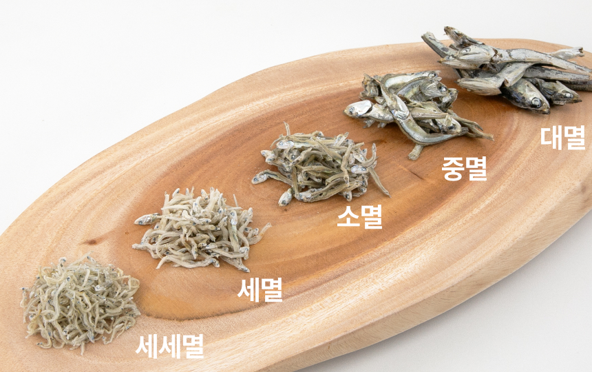 [품질보장] 남해안 명품 고급멸치 대멸치 중멸치 소멸치 세멸치500g