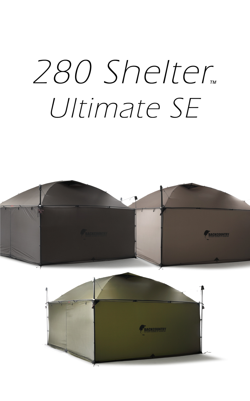 BackCountry 280 shelter WARM GRAY DAC | mdh.com.sa