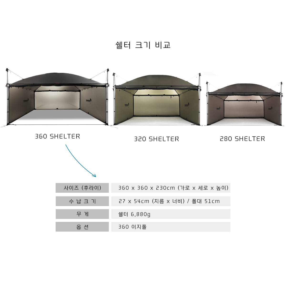 백컨트리 360쉘터 얼티메이트 리빙쉘 오토캠핑 텐트 전실 동계 쉘터_BACKCOUNTRY