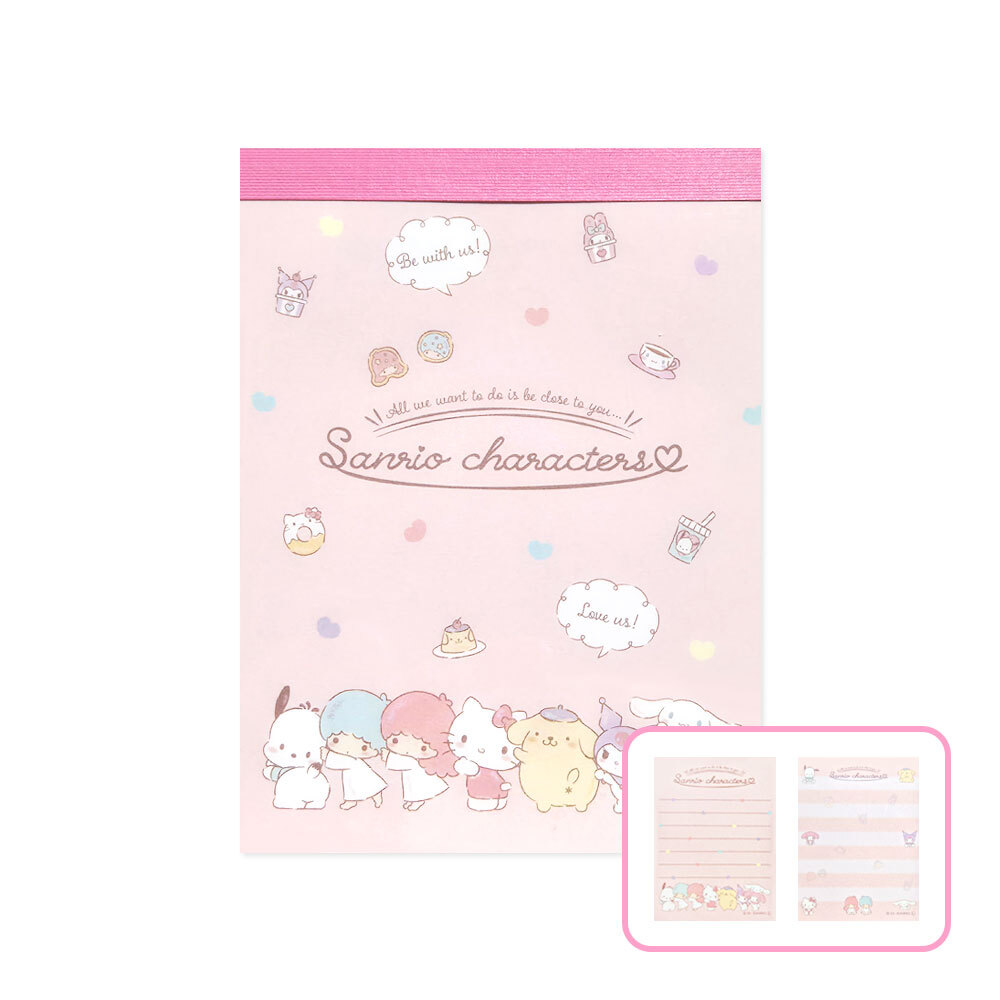 산리오메모지 쿠로미미니메모장 캐릭터메모장 휴대용메모장 커다란메모지 데일리메모지 미니메모지 스케치메모지 링바인더메모지 메모용품 산리오 Ver3캐릭터즈 메모장 미니 미니메모장