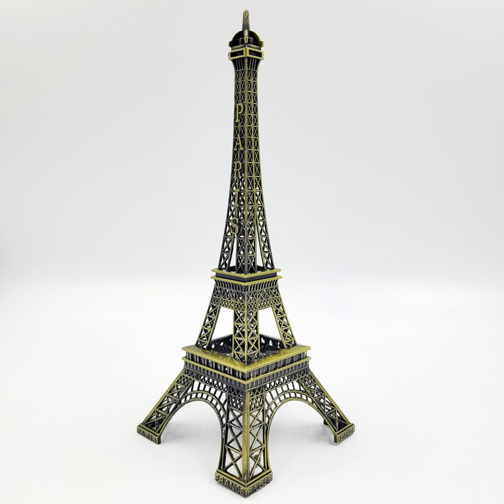 파리기념품 프랑스장식품 파리여행소품 에펠탑모형미니어처 에펠탑소형모형 거대모형조형물 프랑스모형황동 모형건축물 황동장식품 파리 에펠탑 황동 프랑스 25cm 모형 에펠탑모형