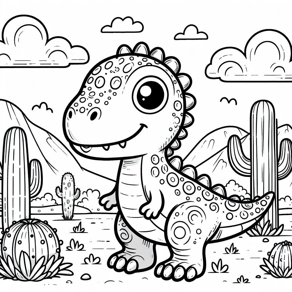 dinosaur coloring pages 2 탈것 색칠도안