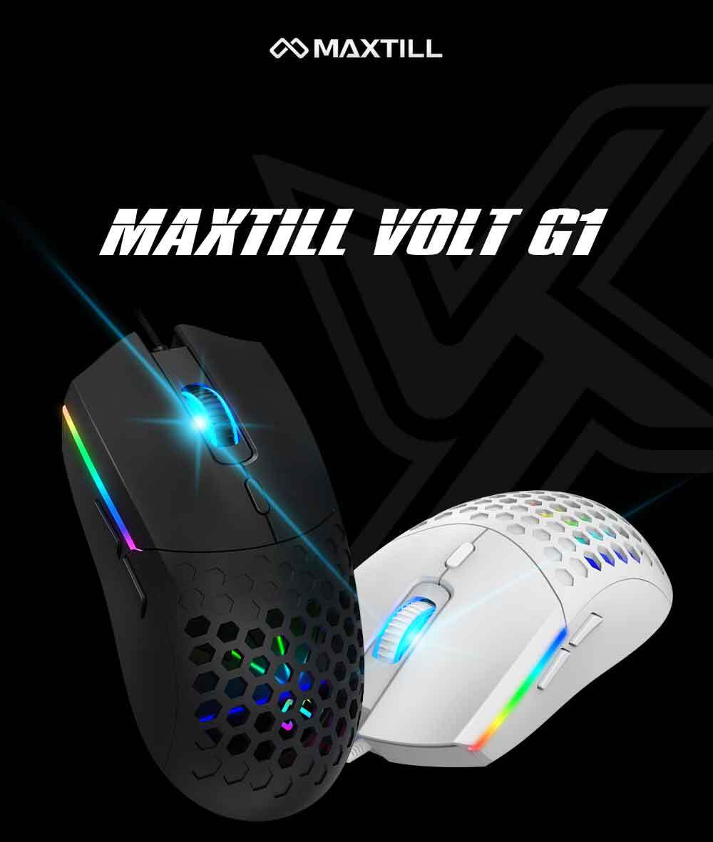 [맥스틸] 초경량 게이밍 광축 마우스  GM-VOLT G1 이미지