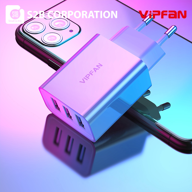 [VIPFAN] 3포트 USB 충전기 (CG-K3) 이미지