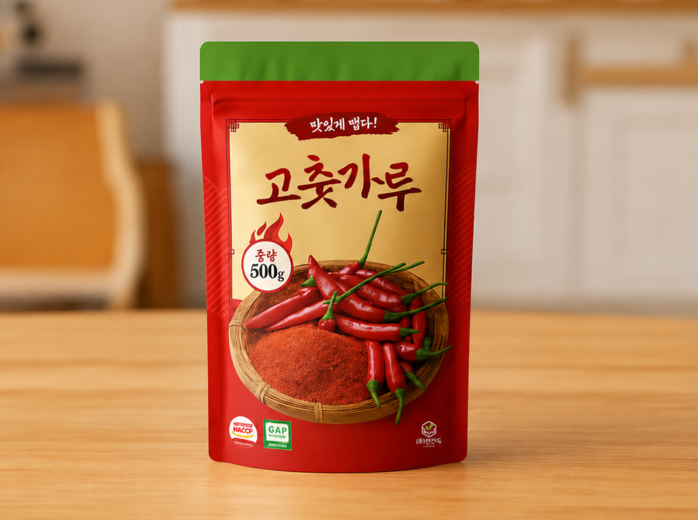 제품 인쇄물 디자인 3