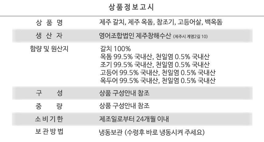 제주 선물 택배