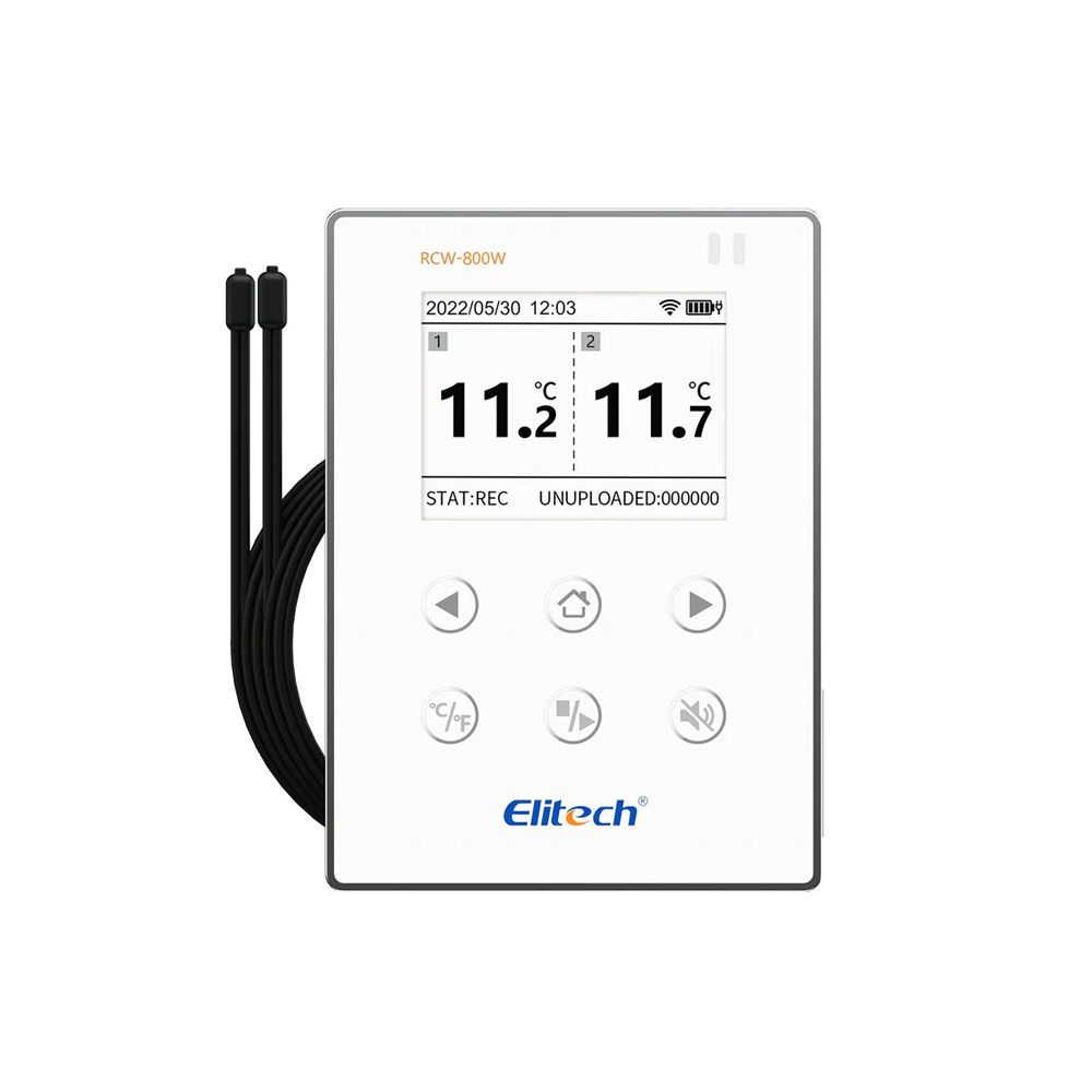 Elitech RCW-800 TDE IOT 2채널 무선 온도 데이터로거