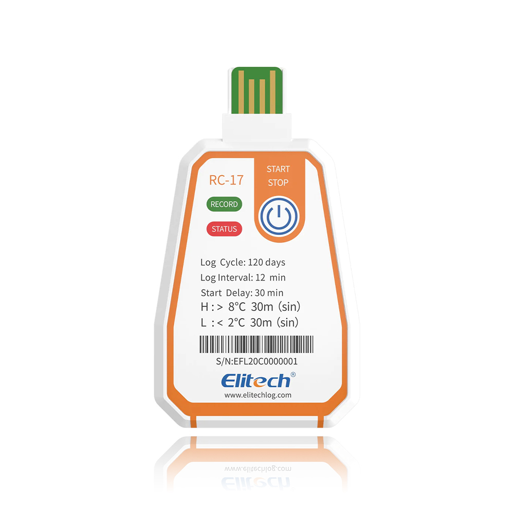Elitech RC-17 일회용 온도데이터로거