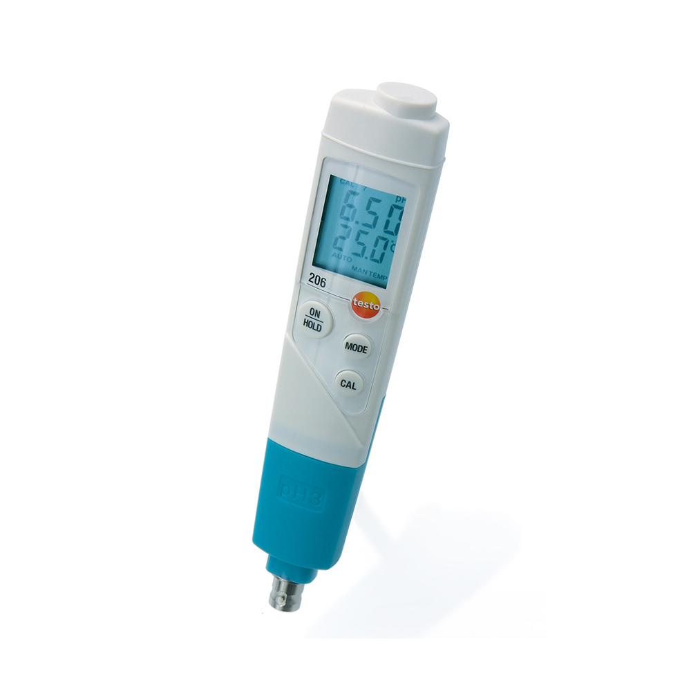 testo 206 PH3 다양한 프로브 연결이 가능한 pH 측정기
