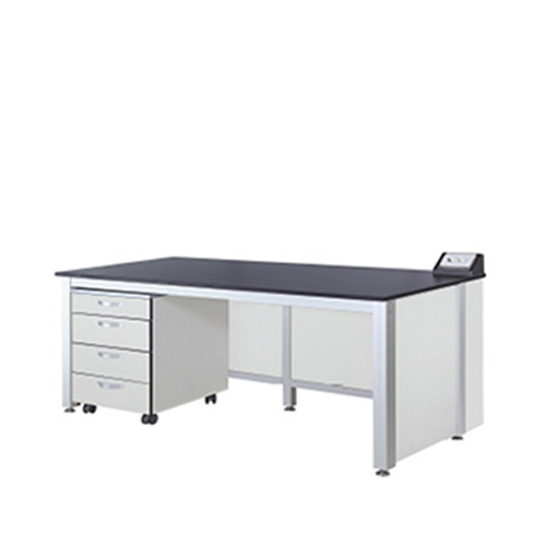 DY-ASC-150<br>1500x750x800/900<br>알루미늄타입 벽면 실험대 (콘센트형)