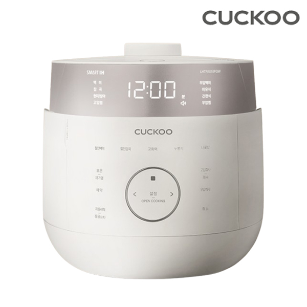 [쿠쿠] 10인용 마스터셰프 트윈프레셔밥솥 그레이스 화이트 CRP-LHTR1010FGW