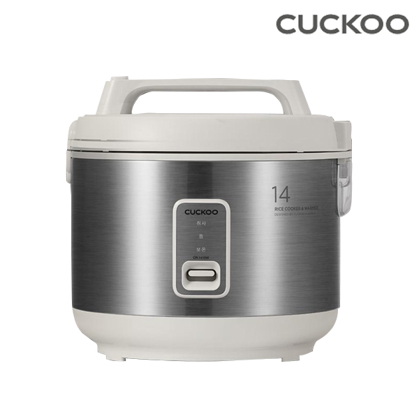 [쿠쿠] 14인용 대용량 전기보온밥솥 그레이스 화이트 CR-1415W