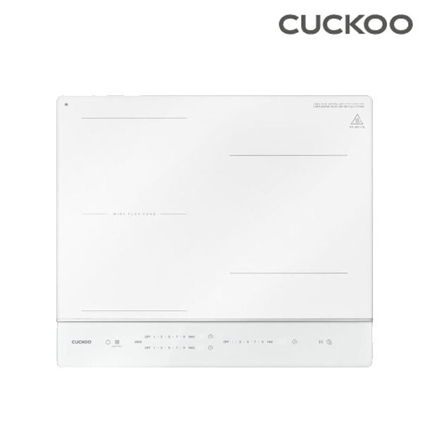 [쿠쿠] 미식 컬렉션 3구 인덕션레인지 화이트(올화이트) CIR-E301FAW