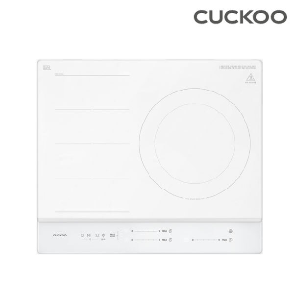 [쿠쿠] 미식 컬렉션 프리존 3구 인덕션레인지 화이트(퓨어화이트) CIR-G301FAW