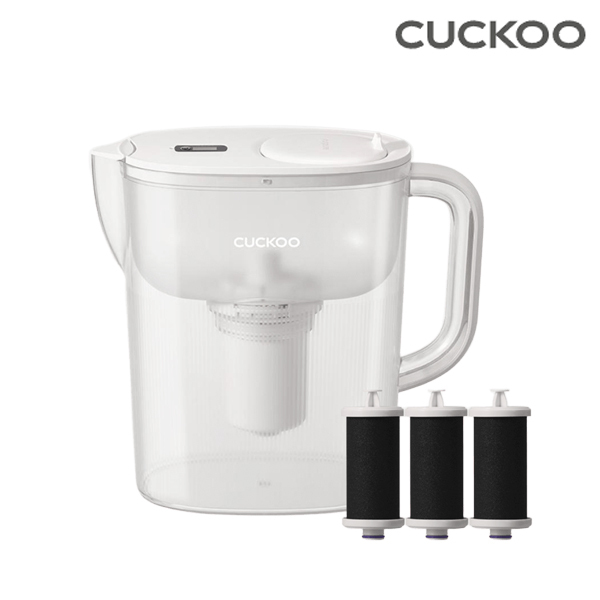 [쿠쿠] 3.8L 인스퓨어 필터형 정수기 화이트 X3 CPWP-C3801W (필터3개 본품포함)