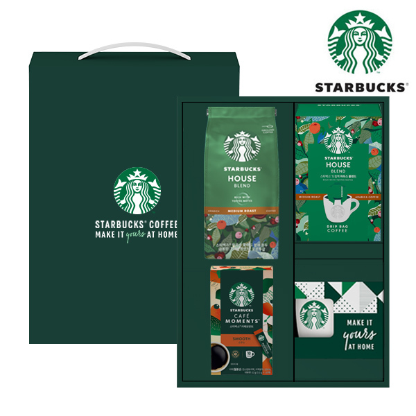 [스타벅스] 커피 하우스 하이엔드 기프트세트 3종 (L)