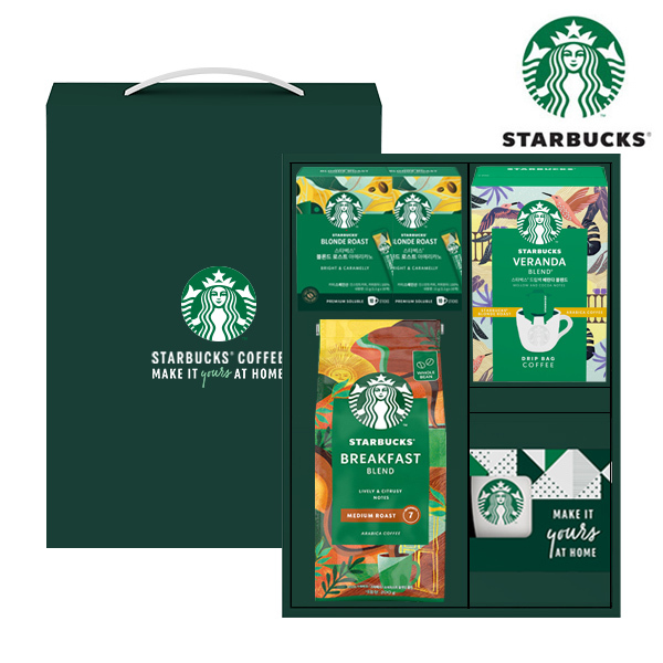 [스타벅스] 커피 베란다 프리미엄 선물팩 4종 (L)