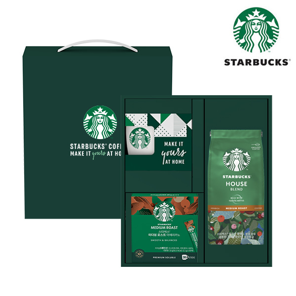 [스타벅스] 커피 하우스 하이엔드 기프트세트 3종 (M)