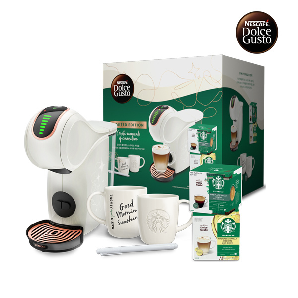 [돌체구스토] 커피머신 지니오S 쉐어 크림번들팩