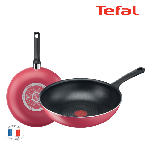 테팔 팬&냄비 에브리데이 테이스티 2종세트 (볶음팬 24cm + 28cm)