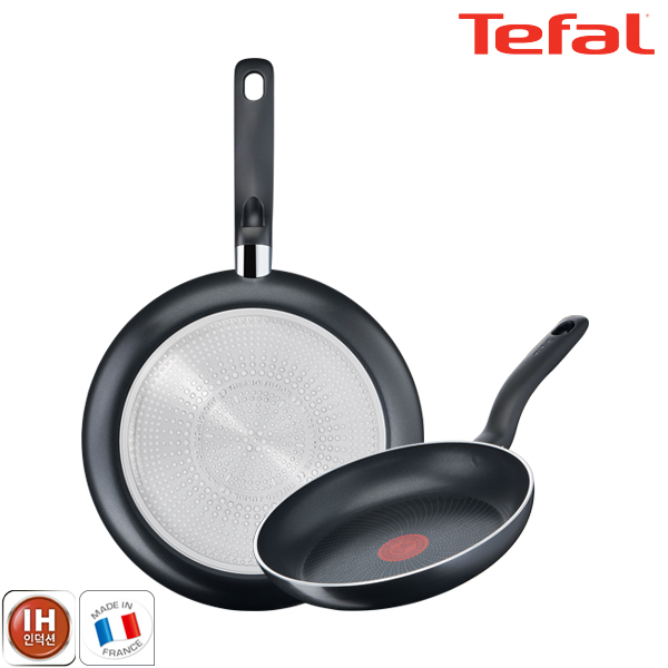 테팔 팬&냄비 인덕션 스타트이지 2종세트 (프라이팬 24cm + 32cm)