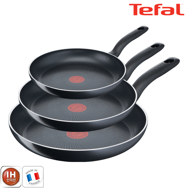 테팔 팬&냄비 인덕션 스타트이지 3종세트 (프라이팬 28cm + 30cm + 32cm)