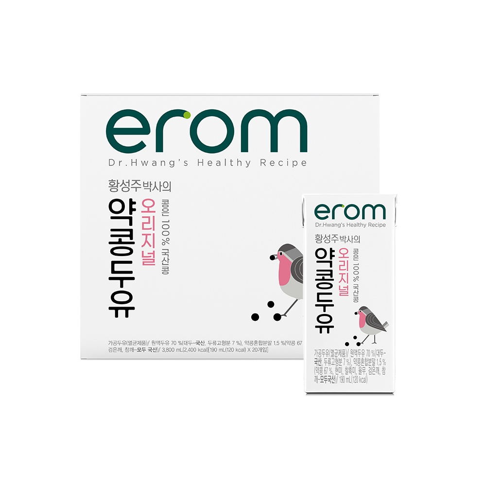 [이롬] 이롬 오리지널 약콩두유 190ML 20입
