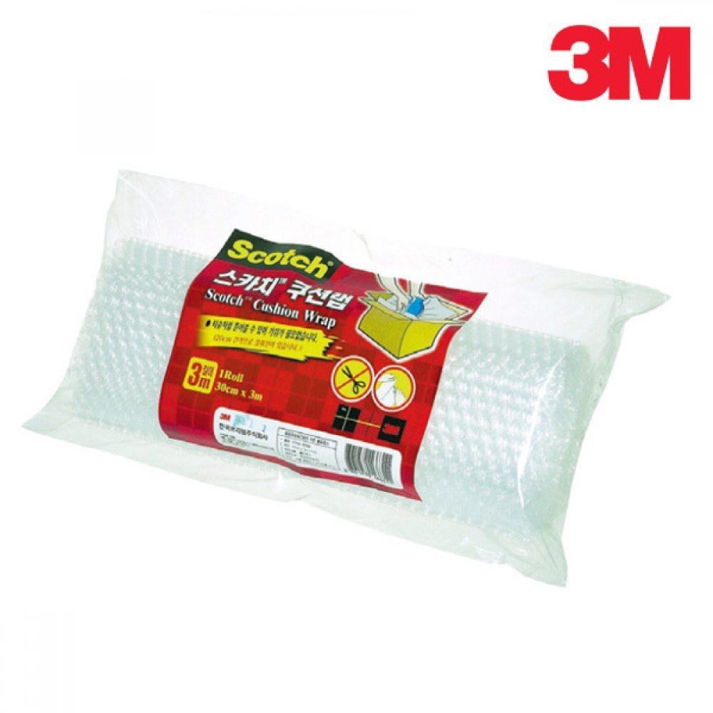 [RS물산]3M 스카치 쿠션랩 포장용 에어캡 3003 뽁뽁이 포장에어캡 포장재 포장용품 포장뽁뽁이