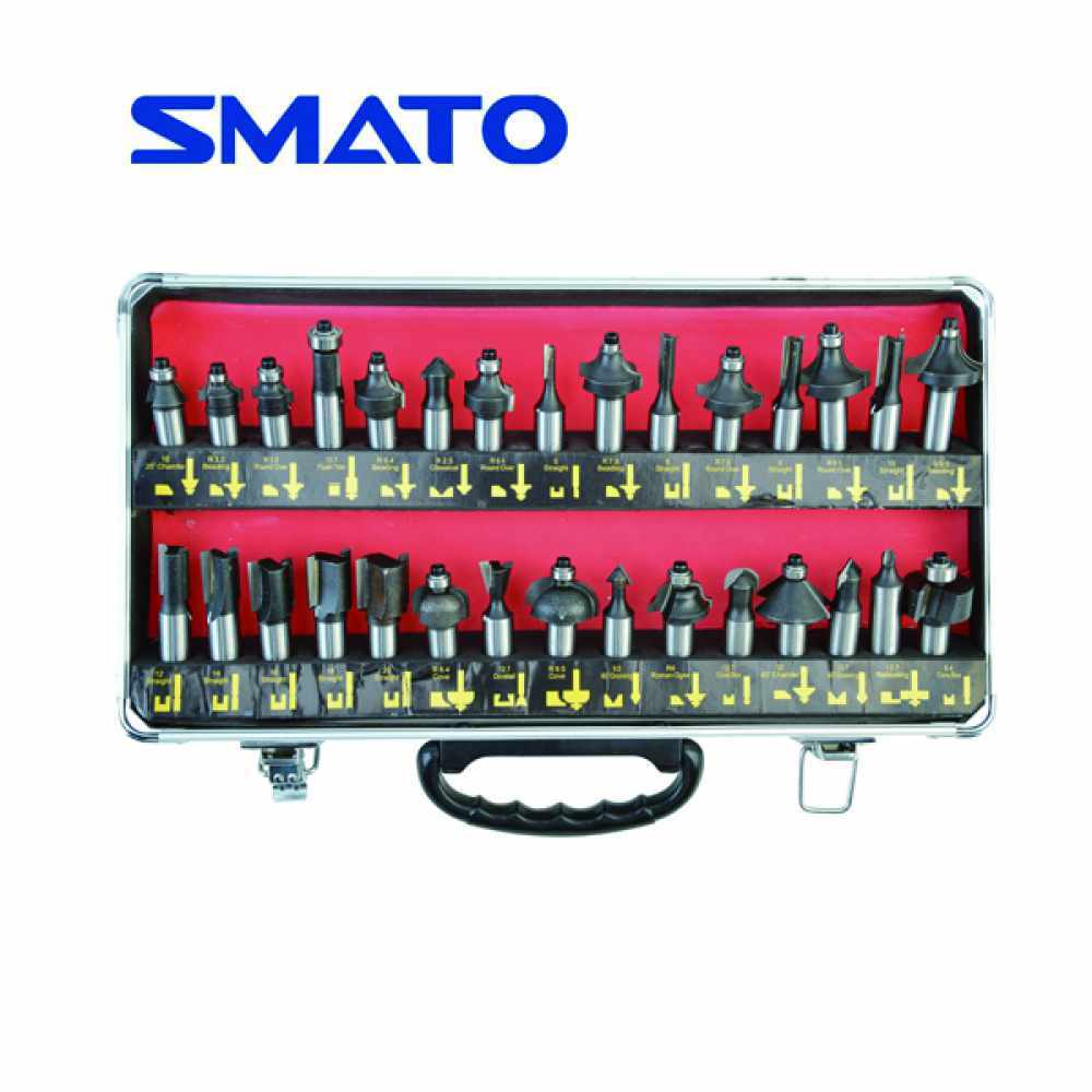 스마토 루터빗트 세트 30pcs 루터기용 비트 SM-RB1230
