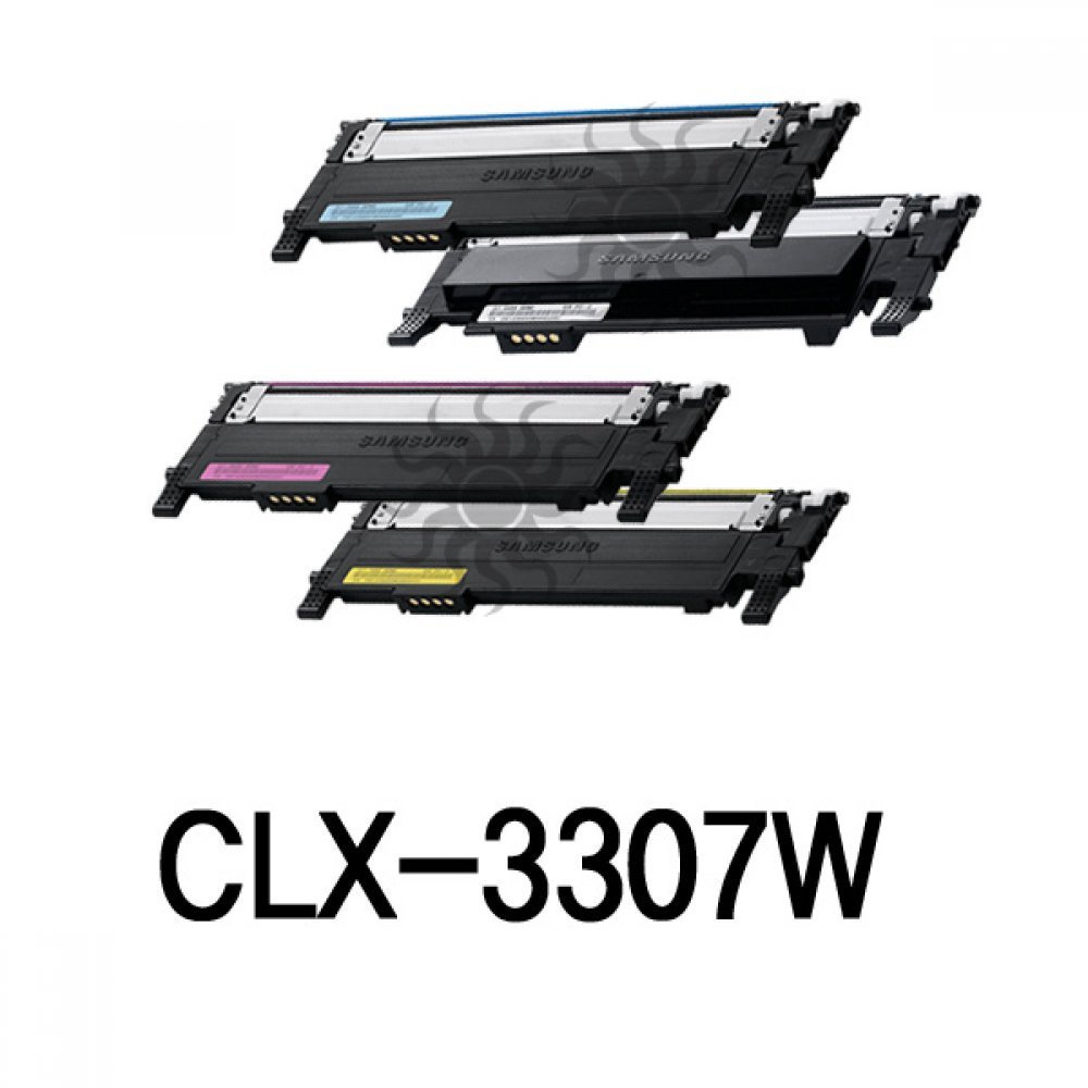 CLX-3307W 삼성 슈퍼재생토너 4색1세트