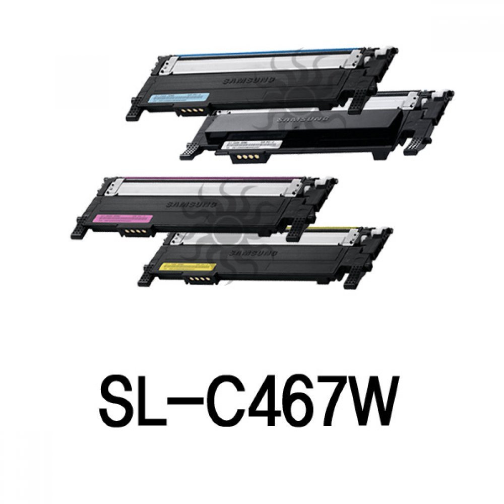 SL-C467W 삼성 슈퍼재생토너 4색1세트