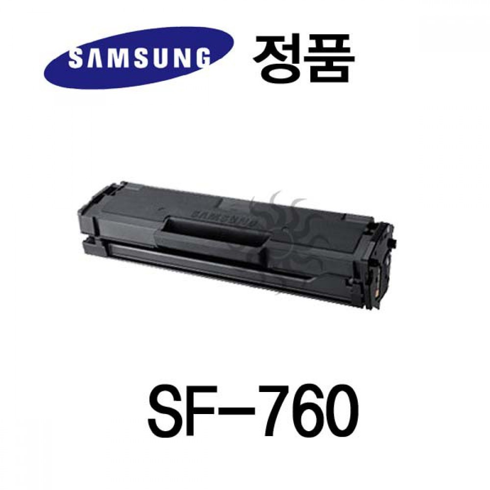 삼성정품 SF-760 레이저프린터 토너 검정