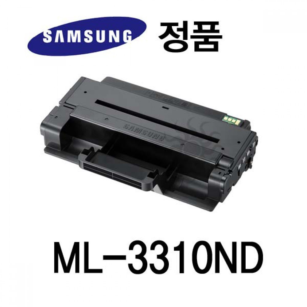 삼성정품 ML-3310ND 흑백 레이저프린터 토너 검정