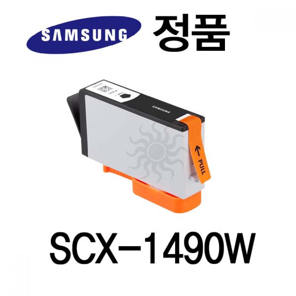 삼성정품 SCX-1490W 잉크젯프린터 잉크 검정