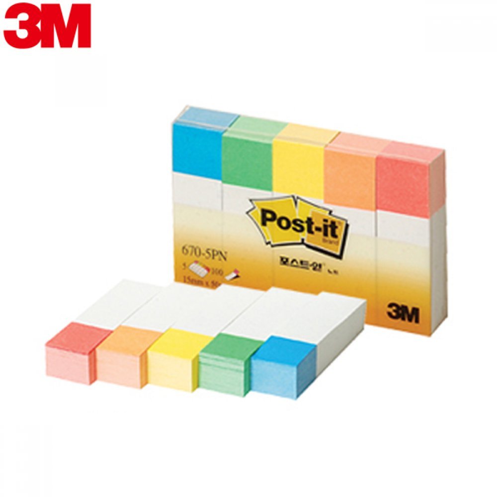 3M 포스트잇 플래그 670-5PN