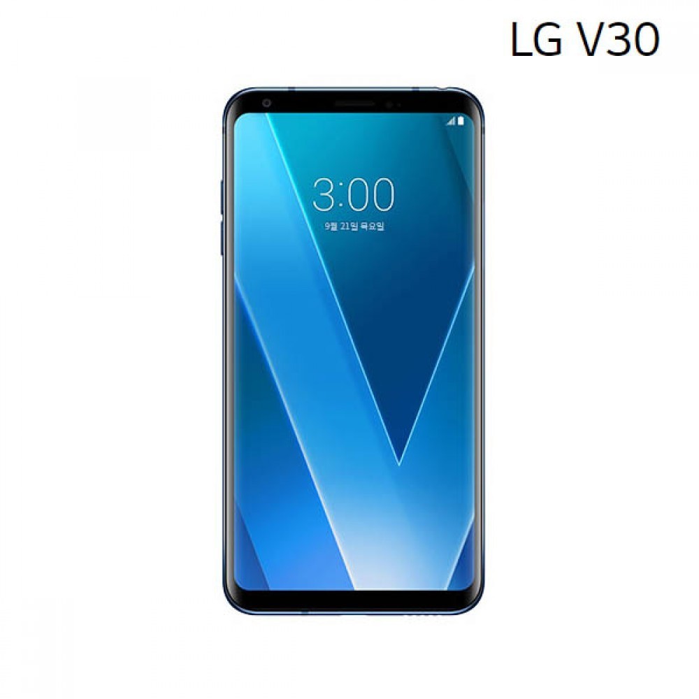 LG V30 지문방지 액정보호필름 평면형 2매입