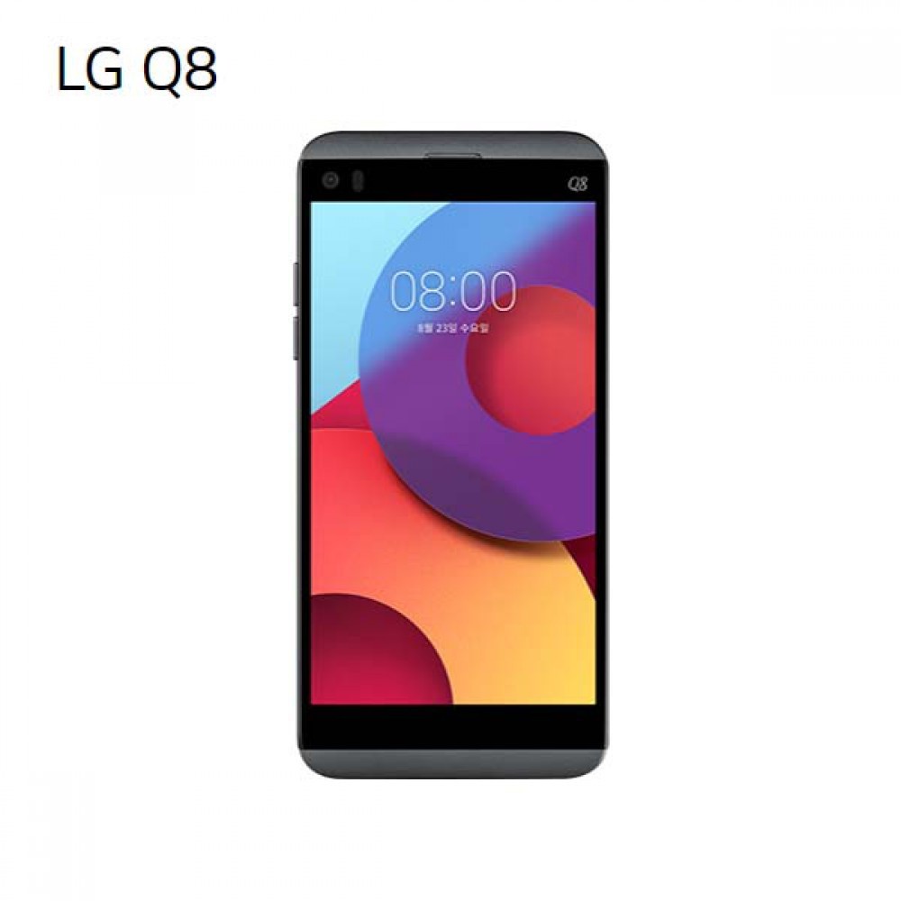 LG Q8 고투명 액정보호필름 평면형 2매입