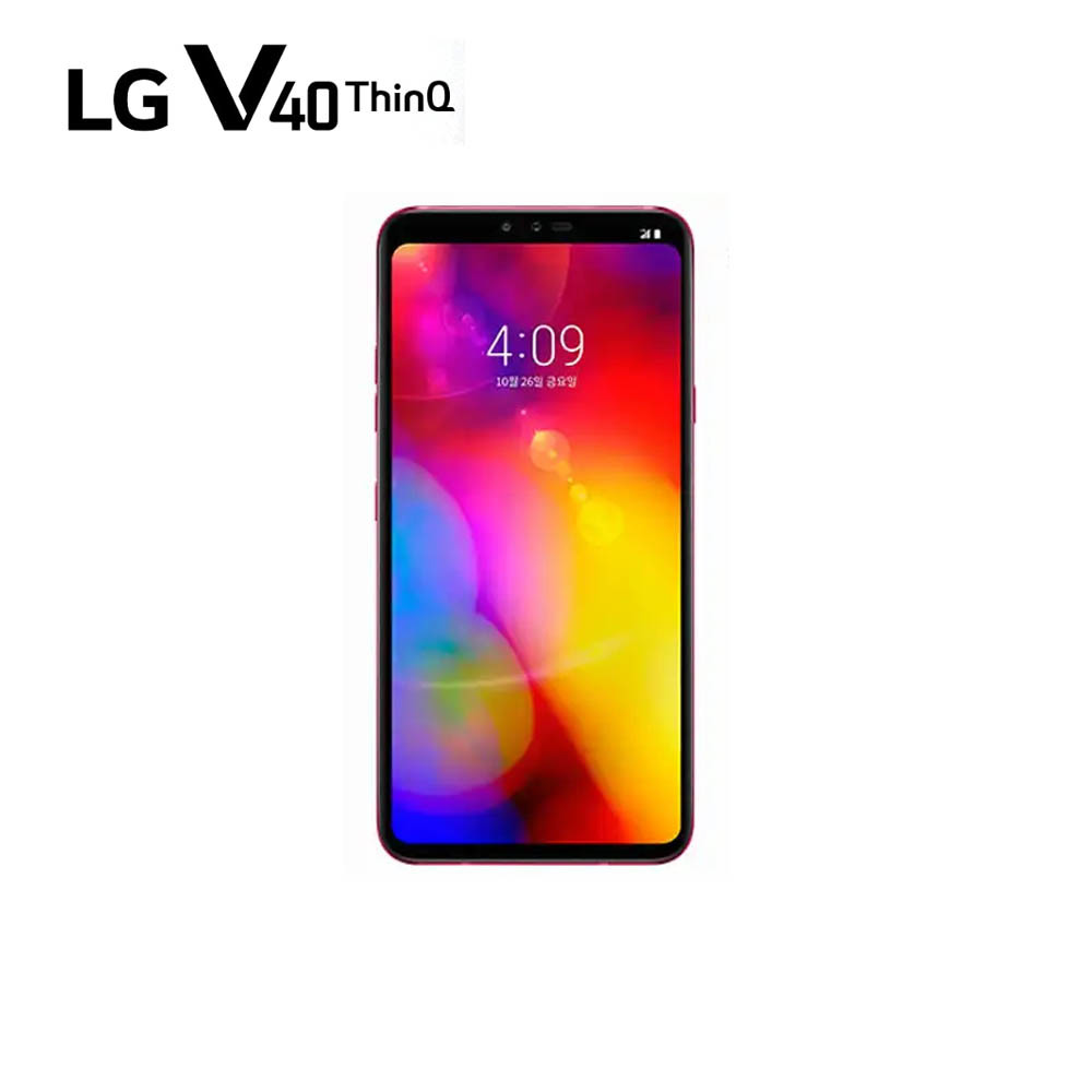 LG V40 ThinQ 고투명 액정보호필름 2매입 평면형