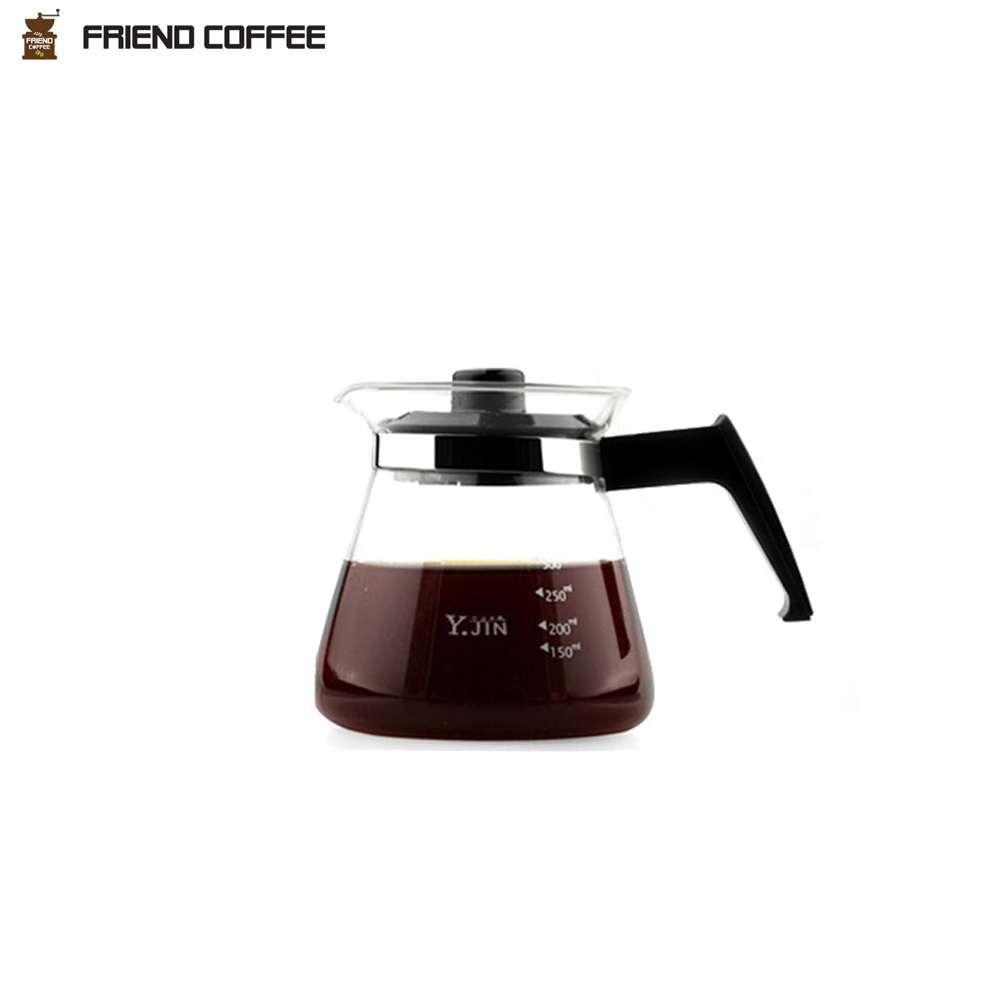 Oce 국산 내열유리 직화가능 커피 포트 카페 주전자 300ml 보온 포트 커피 메이커 직화 유리 주전자