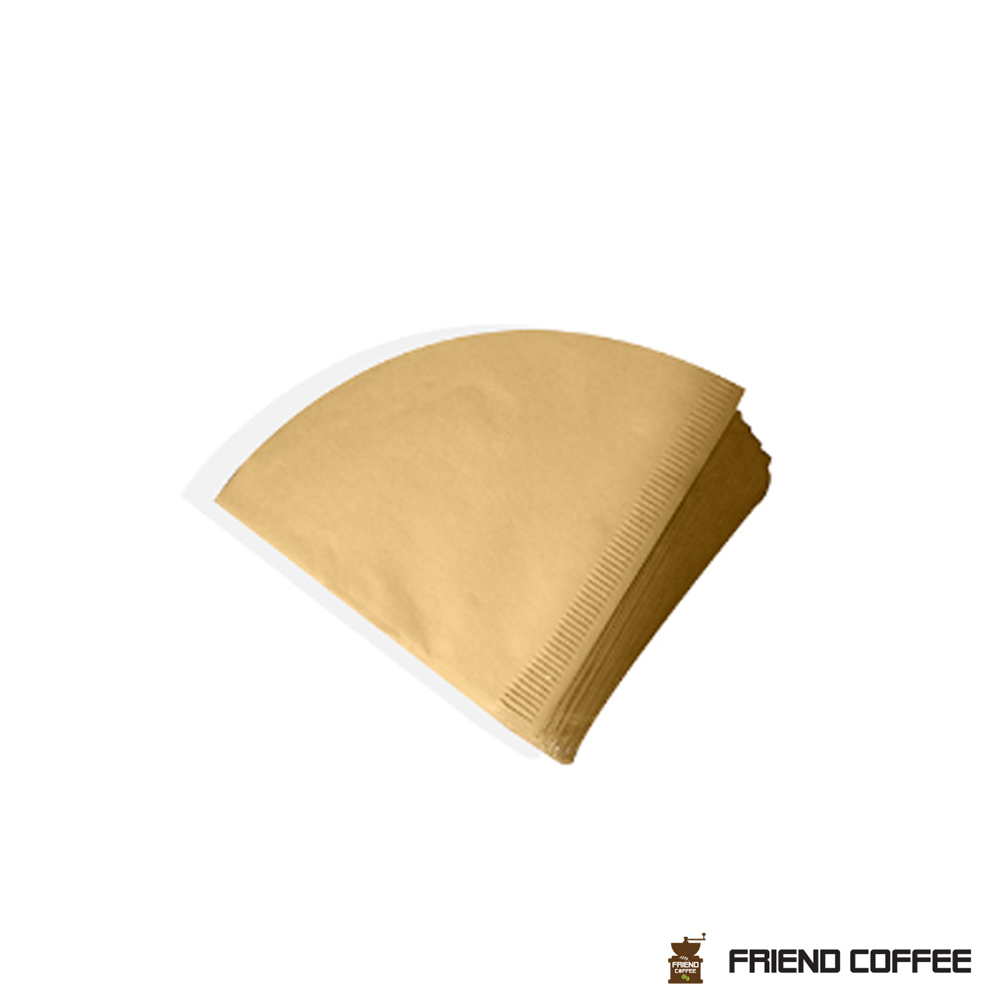 Oce 천연 펄프 커피 거름종이 거름망 3-4인용 원형 100매 커피 가루 봉투 드립백 파우치 바리스타 커피용품
