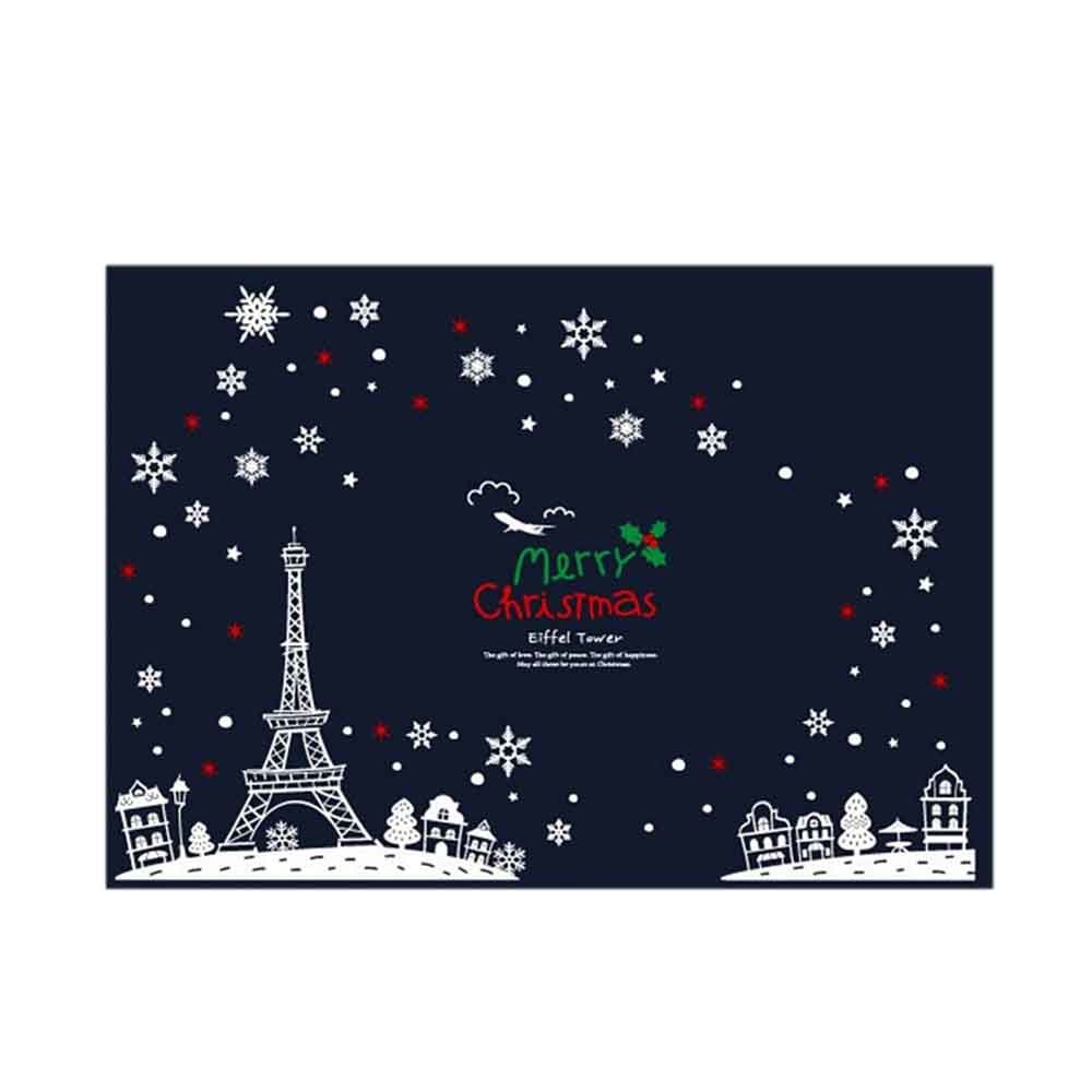 크리스마스 스티커 장식 에펠탑 02