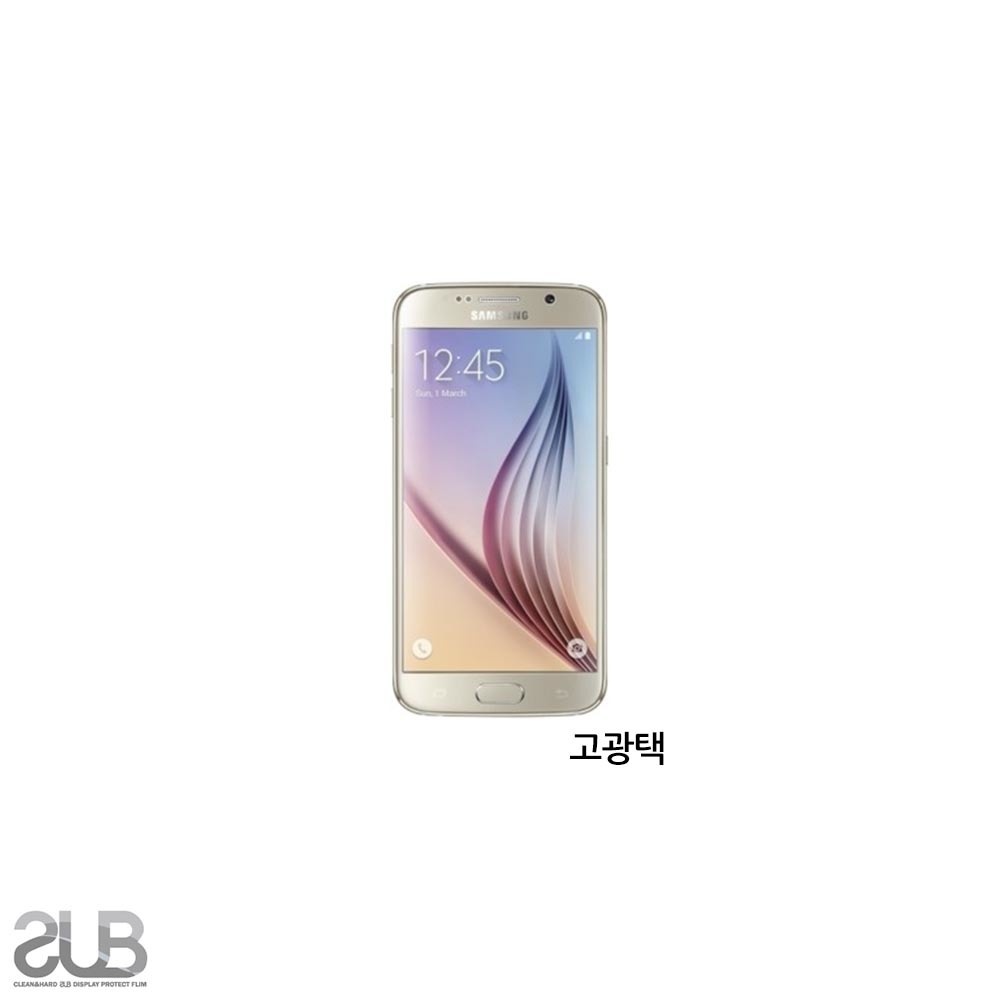 SUB 갤럭시 S6 고광택 투명 액정보호필름 2매