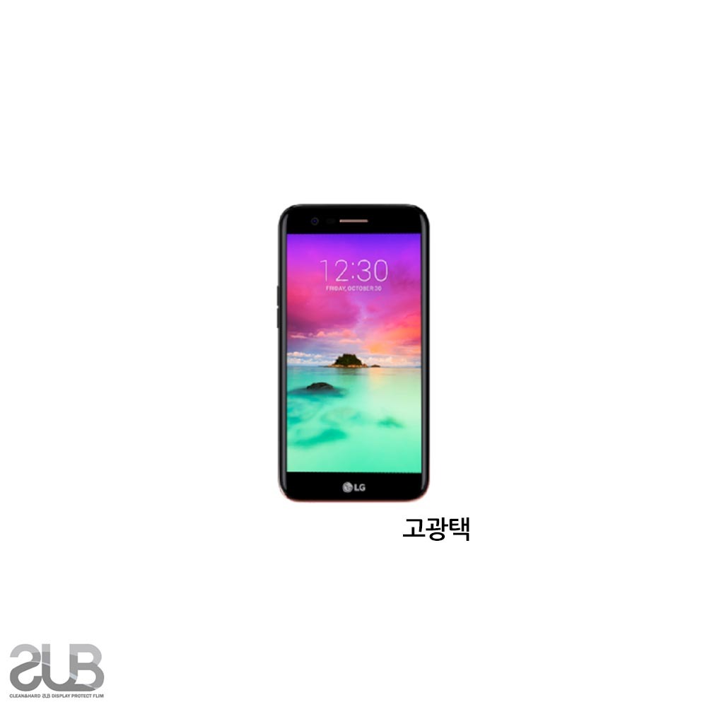 SUB LG X400 고광택 투명 액정보호필름 2매