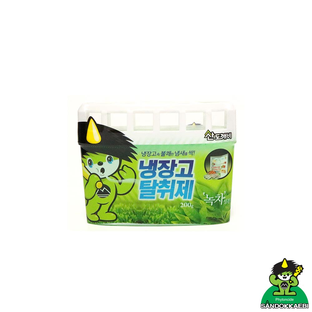 산도깨비 냉장고 탈취제 녹차 200g